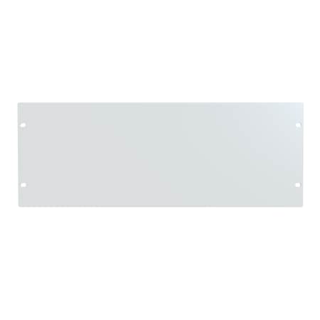 Hammond 4U FLAT STEEL Panel WHITE PBPS19007WH